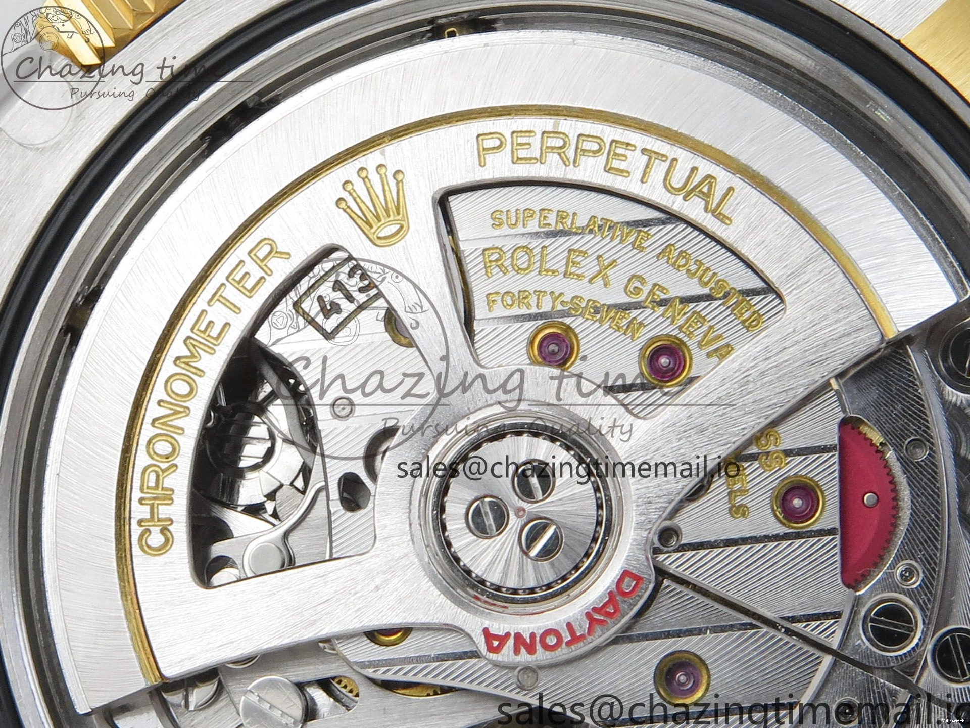 on Dial YG SS YG Edition Diamonds Bracelet THBF 126503 Black 1:1 Best SH4131 Daytona 0509